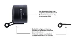 Supernova - Phare M99 PRO 2 E-45 -Magasin De Vélos Électriques supernova phare m99 pro 2 e 45 3 3840x2160